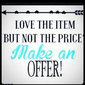 Like an item, make an offer!